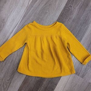 Cat & Jack Mustard Sweater top
